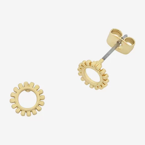 Liberte | Petite Daisy Gold Earrings