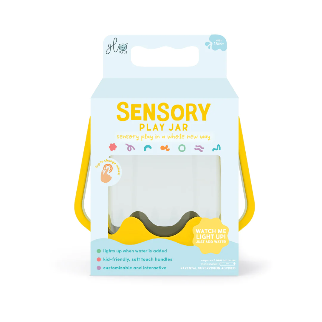 Jellystone Designs | Glo Pal Sensory Play Jar (Yellow)