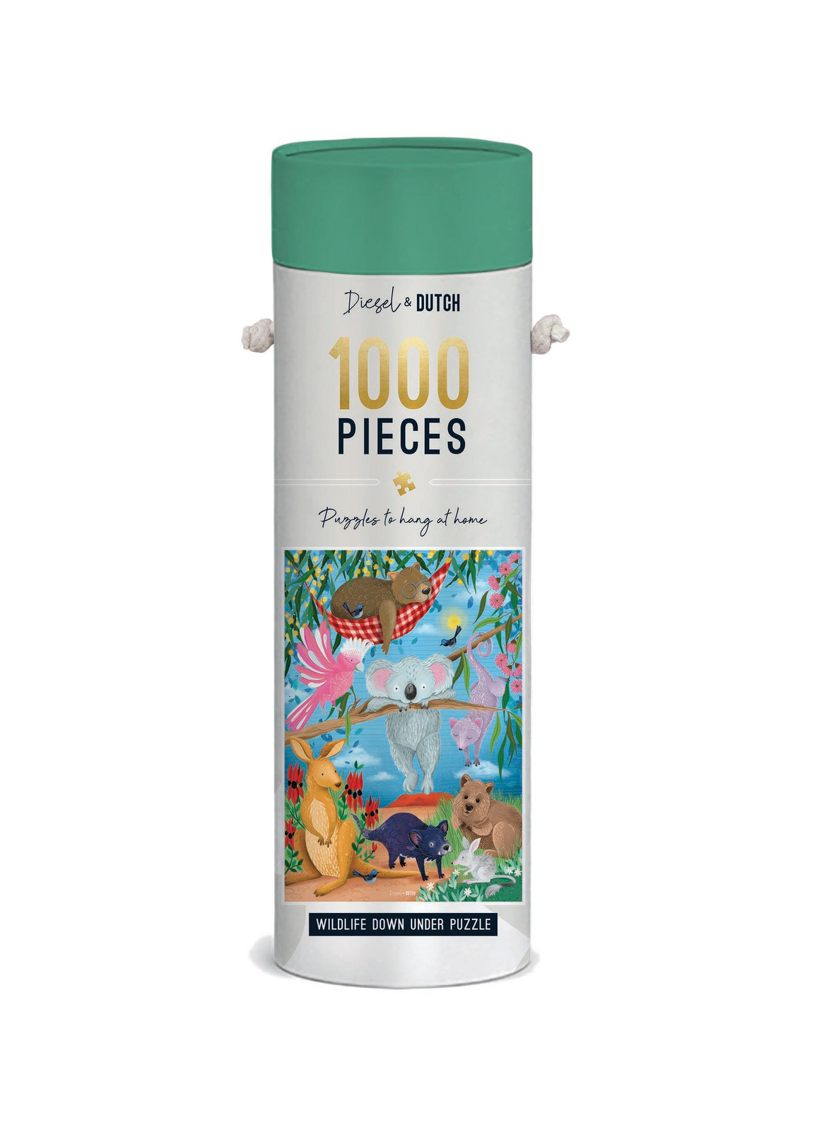 Diesel & Dutch | 1000pc Wall Jigsaw Puzzle - Wildlife Down Under