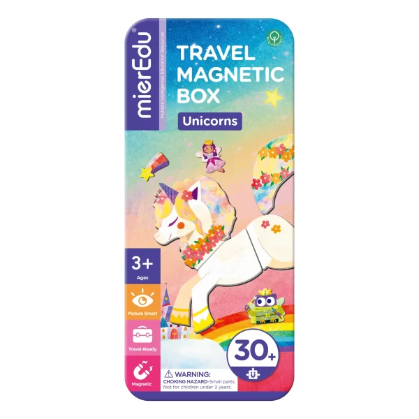 mierEdu | Travel Magnetic Box - Unicorns