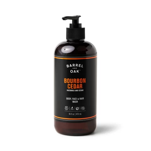 Barrel & Oak | Hair, Face & Body All-In-One Wash - Bourbon Cedar 473ml
