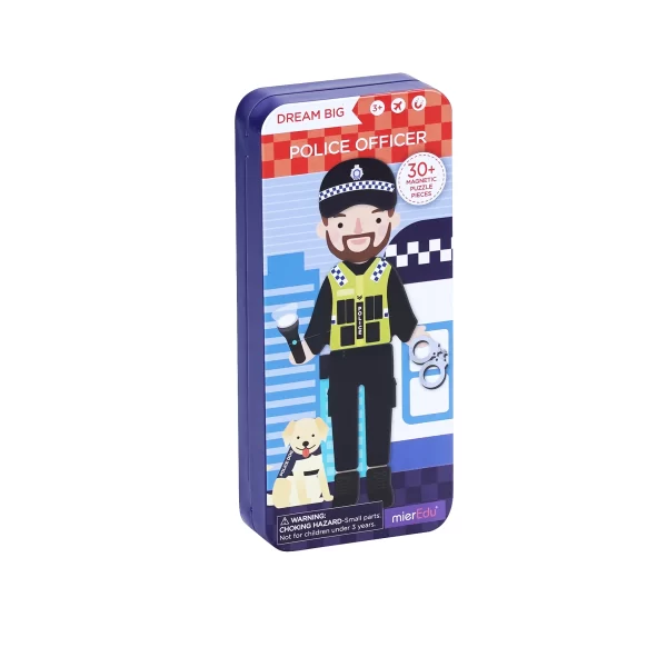mierEdu | Magnetic Puzzle Box - Police Officer