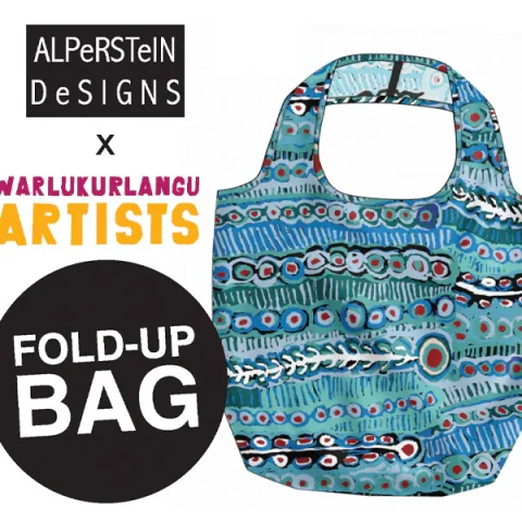 Alperstein Designs | Fold -Up Bag - Murdie Morris