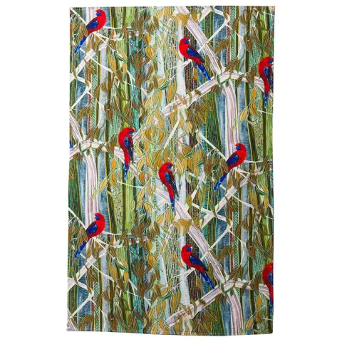 Alperstein Designs | Cotton Tea Towel - Brigid Rosella