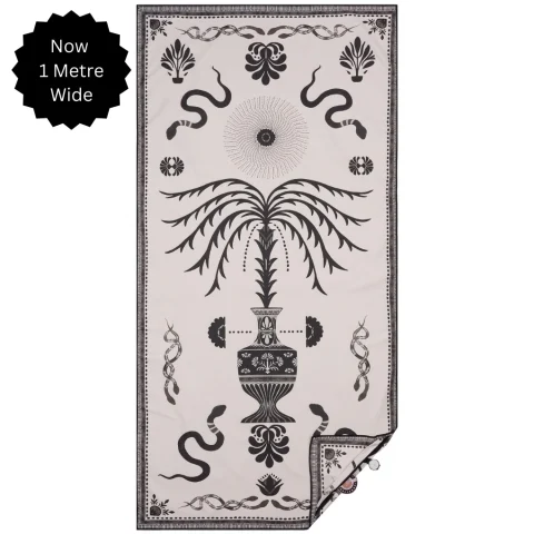 SomerSide | Quick Dry Beach Towel - Tall - Forbidden Palms