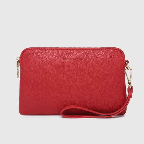Louenhide | Poppy Clutch - Red