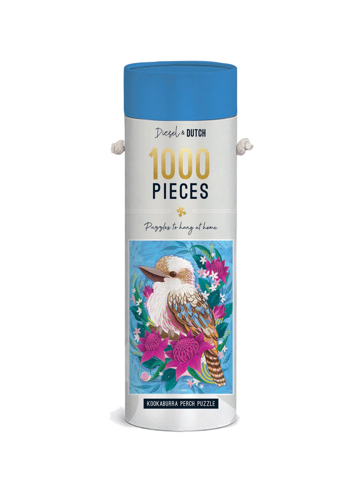Diesel & Dutch |1000pc Wall Jigsaw Puzzle - Kookaburra's Perch