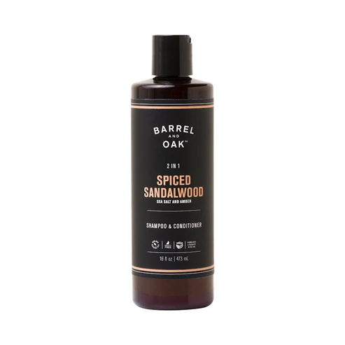 BARREL & OAK | 2-in-1 Shampoo and Conditioner - Spiced Sandalwood