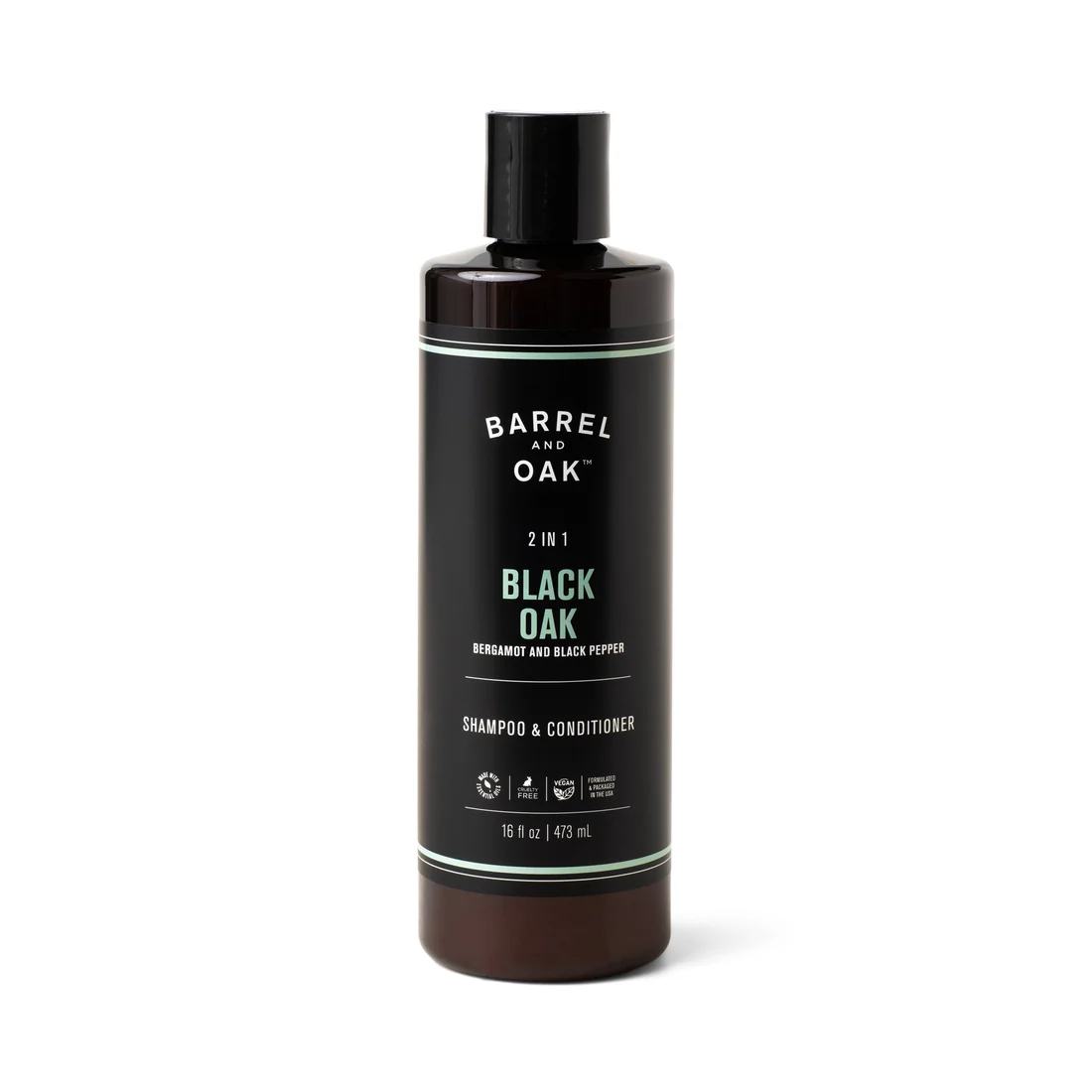 BARREL & OAK | 2-in-1 Shampoo & Conditioner - Black Oak